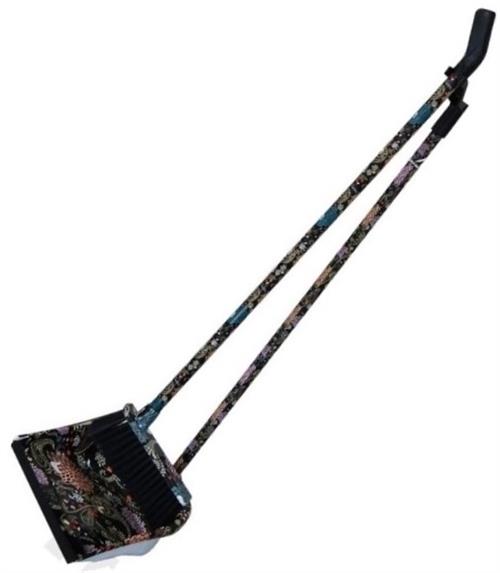 Long Broom and Stand Up Dustpan