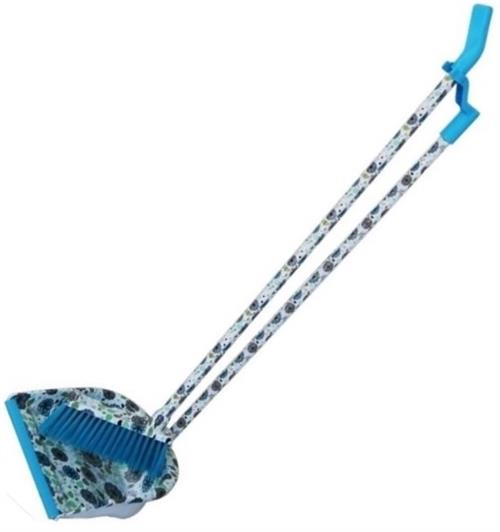 Long Broom and Stand Up Dustpan