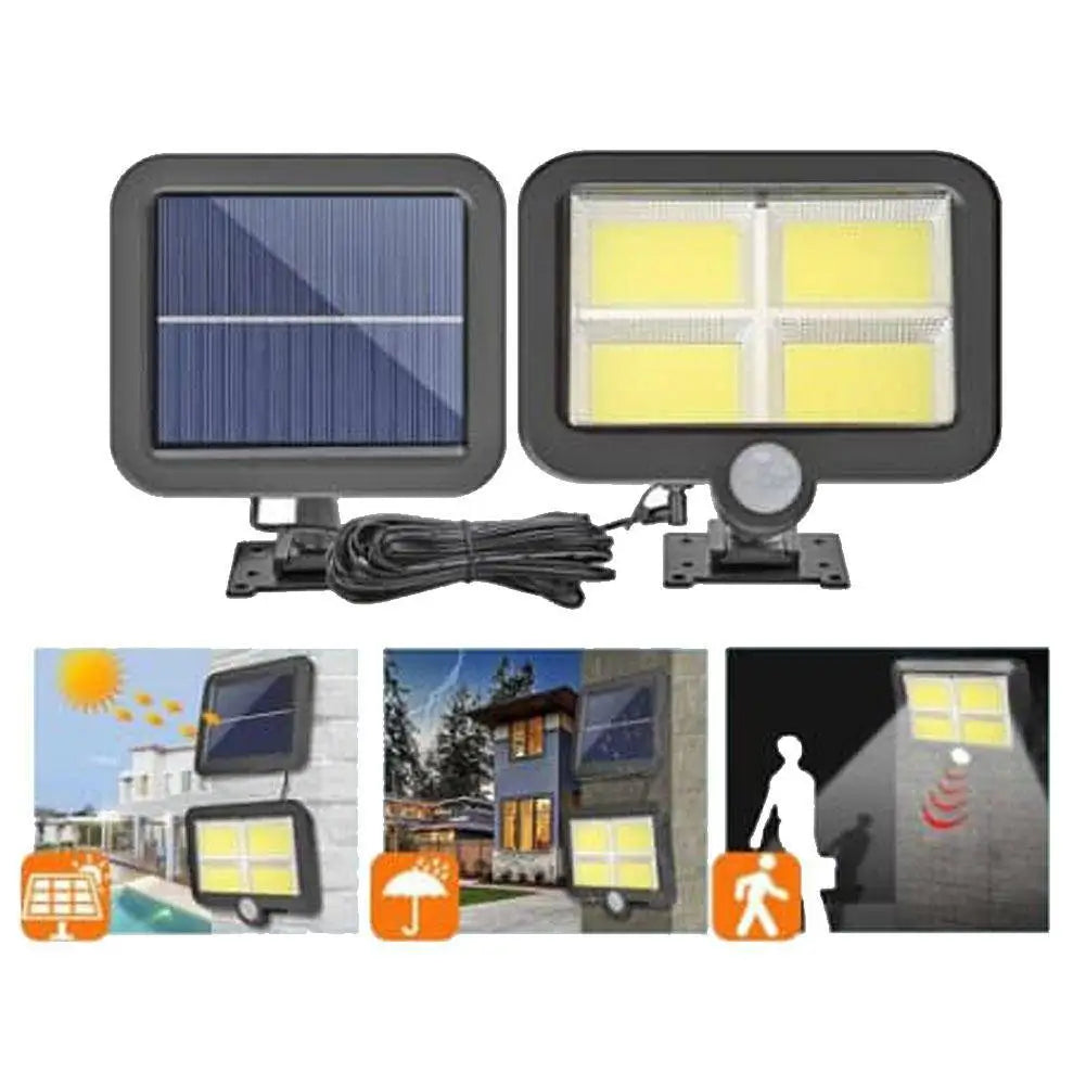 Super Solar Wall Light Outdoor Waterproof PIR Motion Sensor SD