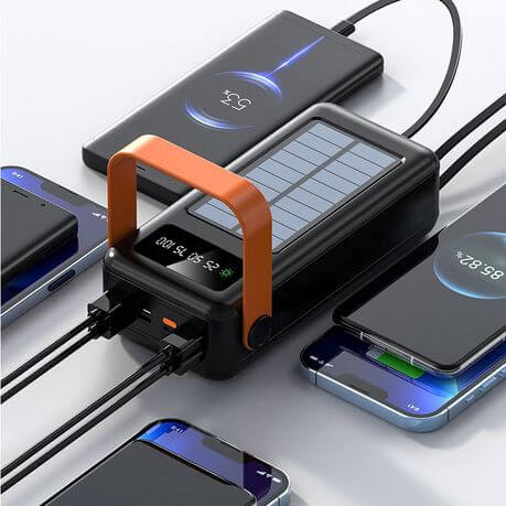 120000mAh Solar Power Charging Bank