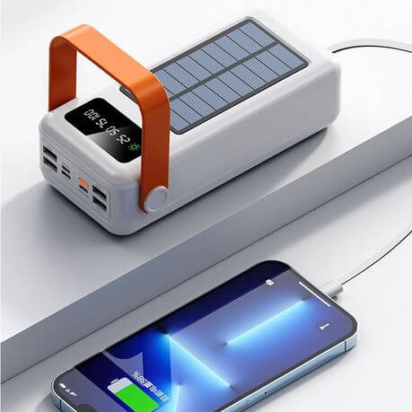 120000mAh Solar Power Charging Bank