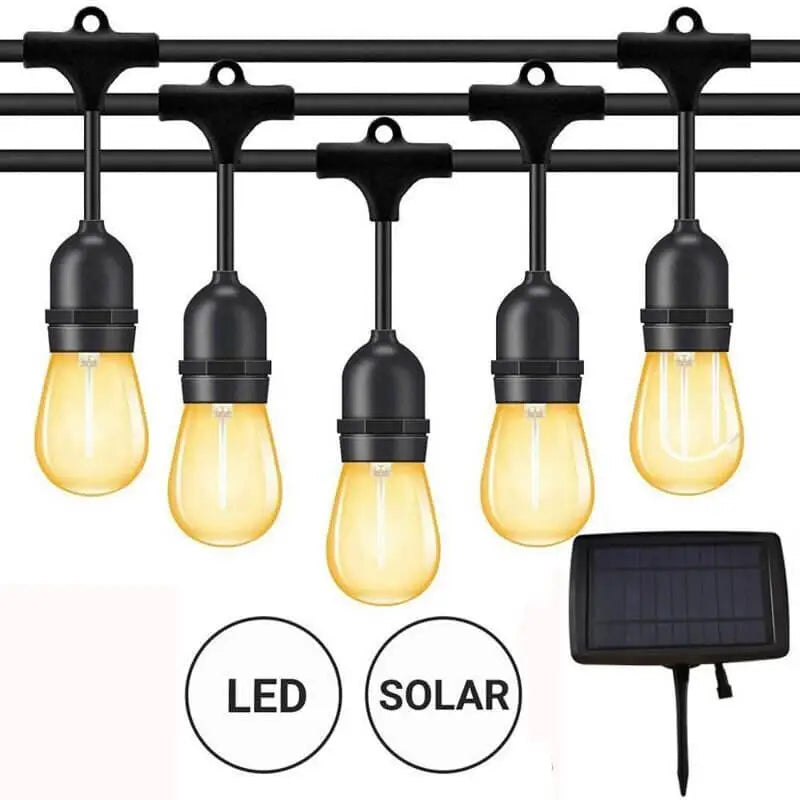 20 LED Bulb String Lights – 20m