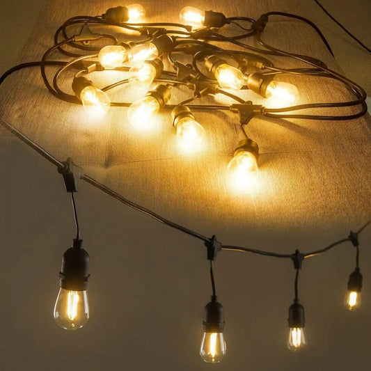 20 LED Bulb String Lights – 20m