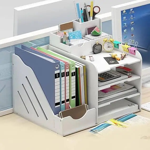 DIY Desk Stationery Storage Organizer