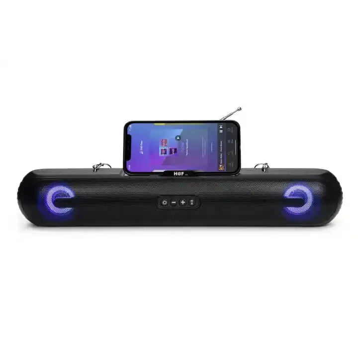 HIFI Wireless Sound Bar with Solar Charging & Wired technology link