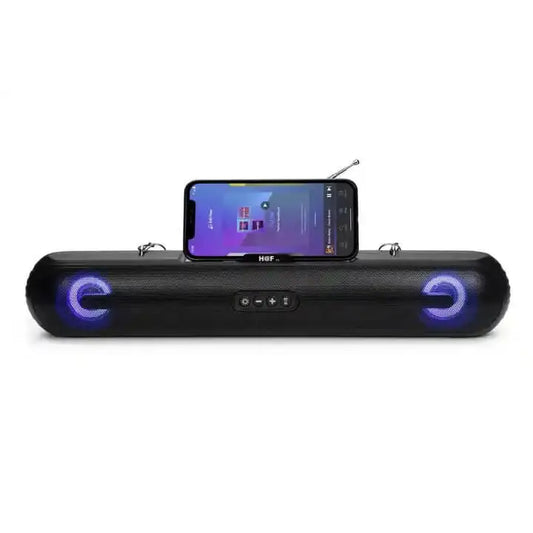 HIFI Wireless Sound Bar with Solar Charging & Wired technology link