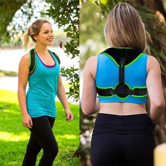 2 in 1 Posture Corrector and Back Brace Support Device