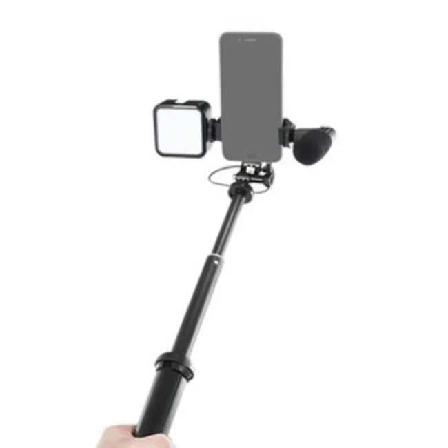 Stand Fill Light With Microphone Desktop Tripod Vlogging Kit