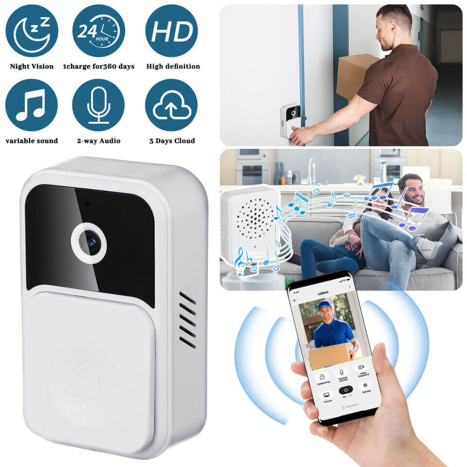 Wireless Smart Video Doorbell